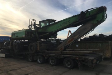 821 M Sennebogen koparko-ładowarka z chwytakiem